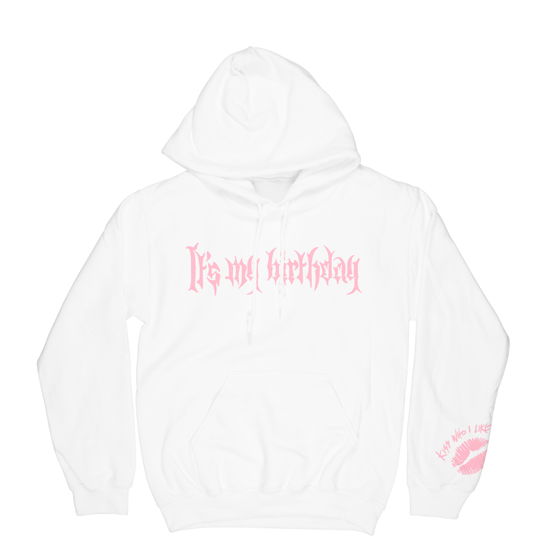 Its My Birthday Hoodie White