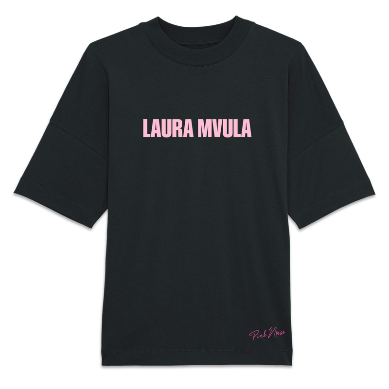 Pink Noise T-Shirt Black