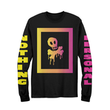 Nothing Personal Box Skull Long Sleeve Black