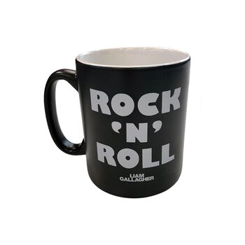 Rock N Roll Black Mug