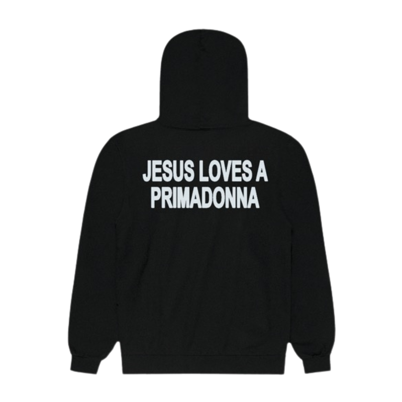 Jesus loves a primadonna hoodie