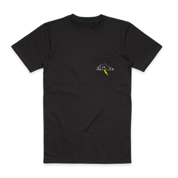 Sing The Greys Lightning Bolt Pocket T-shirt Black