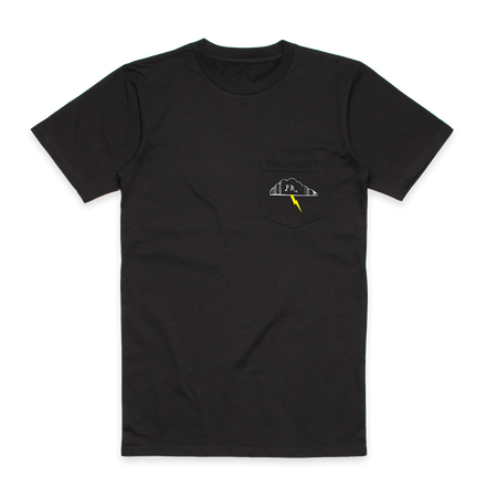 Sing The Greys Lightning Bolt Pocket T-shirt Black