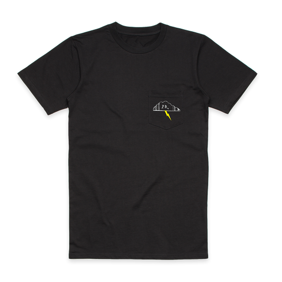 Sing The Greys Lightning Bolt Pocket T-shirt Black