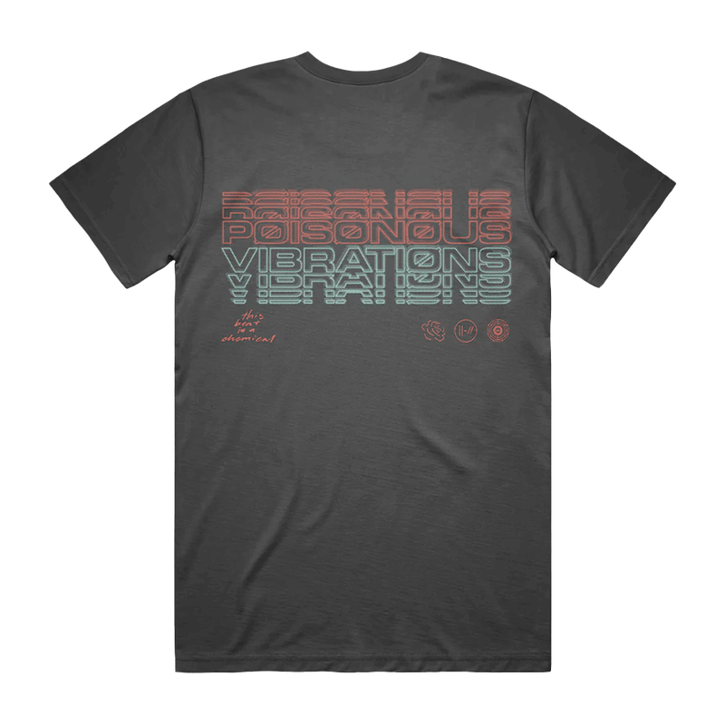 Poisonous Vibes Hollow T-Shirt Black