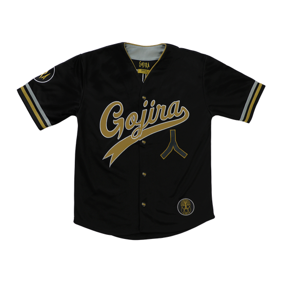 Gojira 96 Baseball Jersey Black