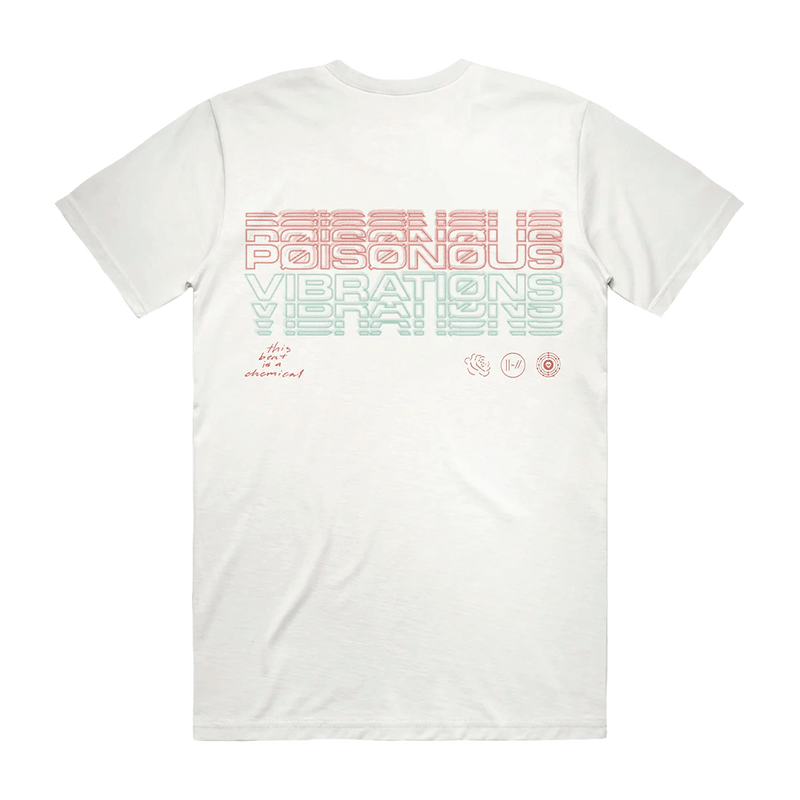 Poisonous Vibes Hollow T-Shirt White