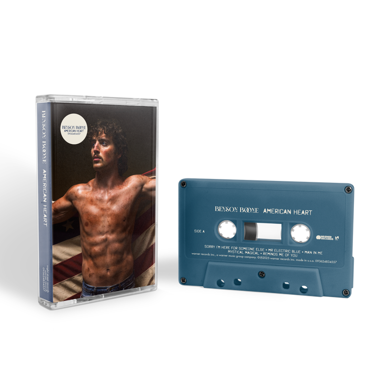 American Heart - Petrol Blue Cassette