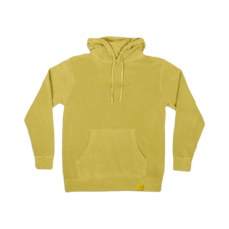 Embroidered Logo Hoodie (yellow)