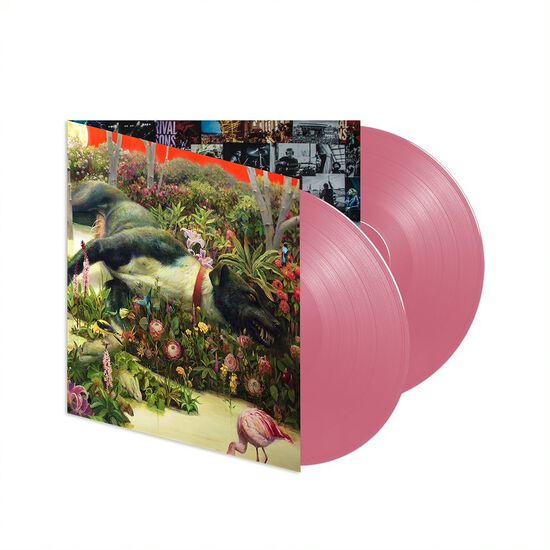 Lithograph + Vinyl (Opaque Pink Colored)