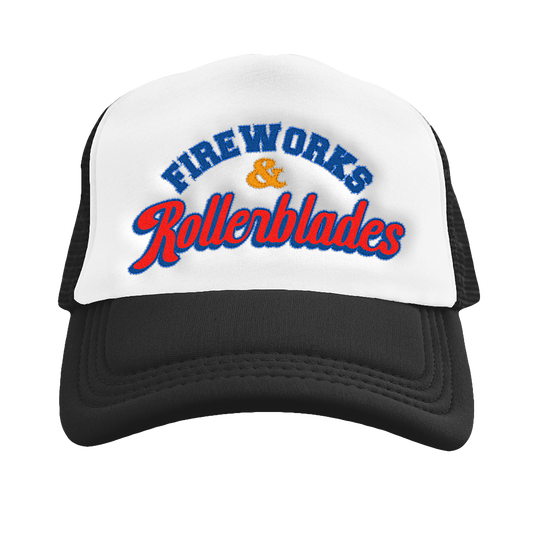 Fireworks & Rollerblades Trucker Hat