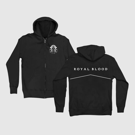 Black Mammoth Records Zip Hoodie 