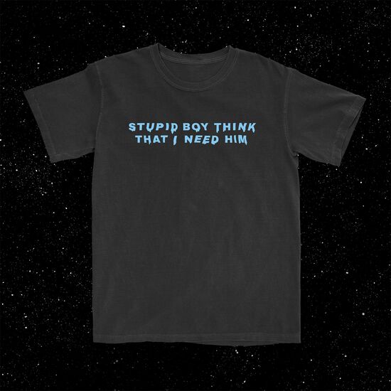 Stupid Boy Black T-Shirt
