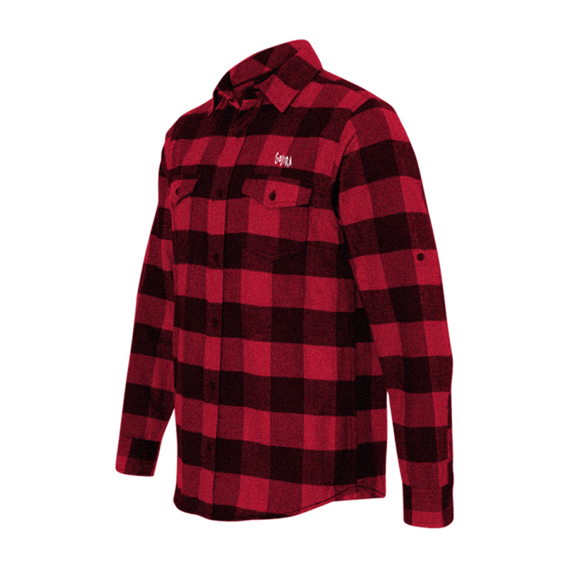 Branches Logo Flannel Shirt