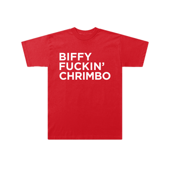 Biffy Fuckin’ Chrimbo T-Shirt Red