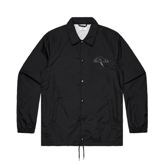 Sing The Greys Lightning Bolt Coach Jacket Black