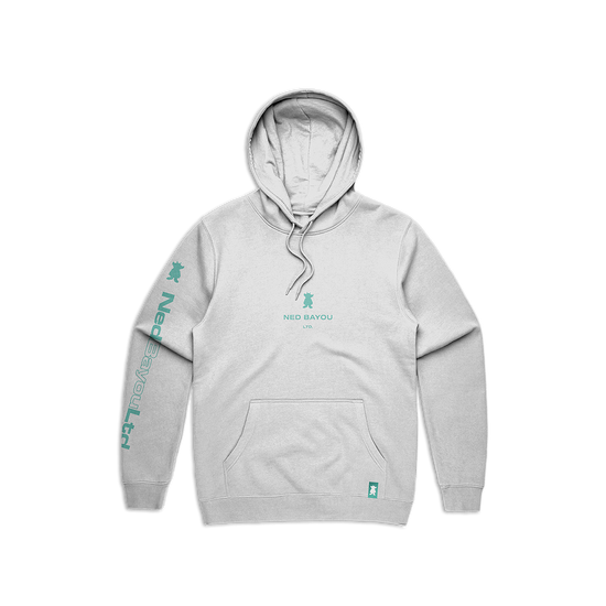 Outline Pullover Hoodie White