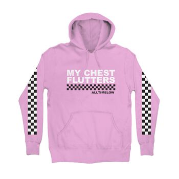 Checkered Hoodie (Lavender)