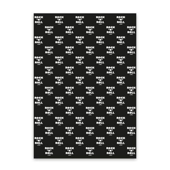 Rock N Roll Wrapping Paper