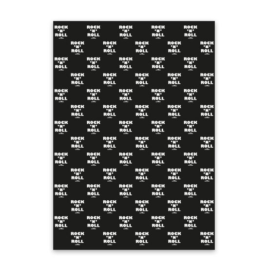 Rock N Roll Wrapping Paper