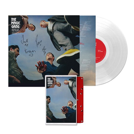 Death of the Party Signed Clear Vinyl + Cassette