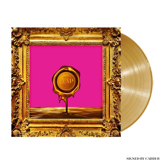 WAP (Drip Artwork) Signed Vinyl (Gold)