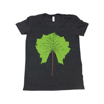 Womens Dark Mutant Leaf T-Shirt