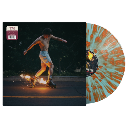 Fireworks & Rollerblades - Tangerine and Light Blue Splatter Spotify Fans First Exclusive Vinyl