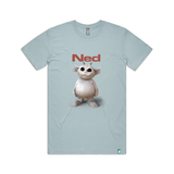 Photo T-Shirt Light Blue