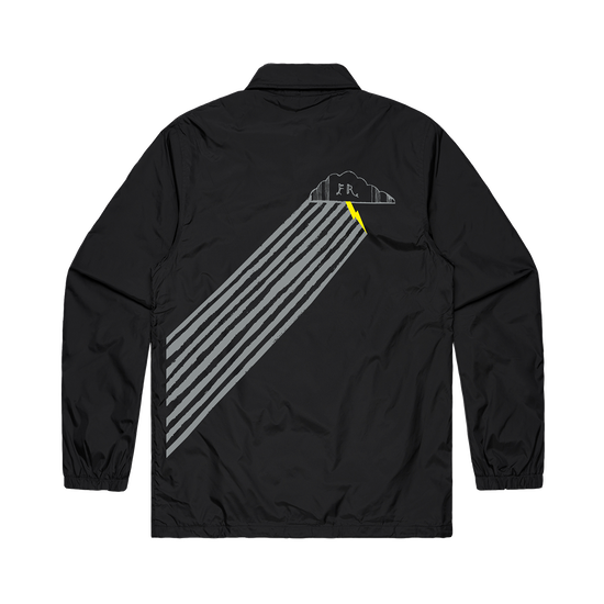 Sing The Greys Lightning Bolt Coach Jacket Black