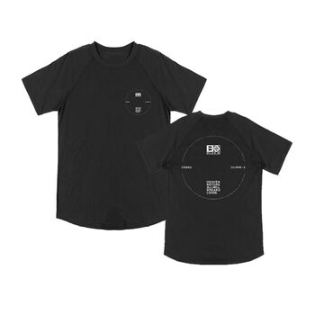 Vinyl Sticker Black T-Shirt