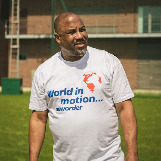 World in Motion White T-Shirt