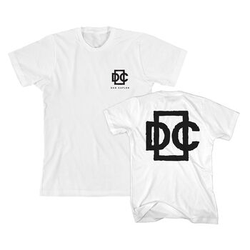 DC Logo White Unisex T-Shirt