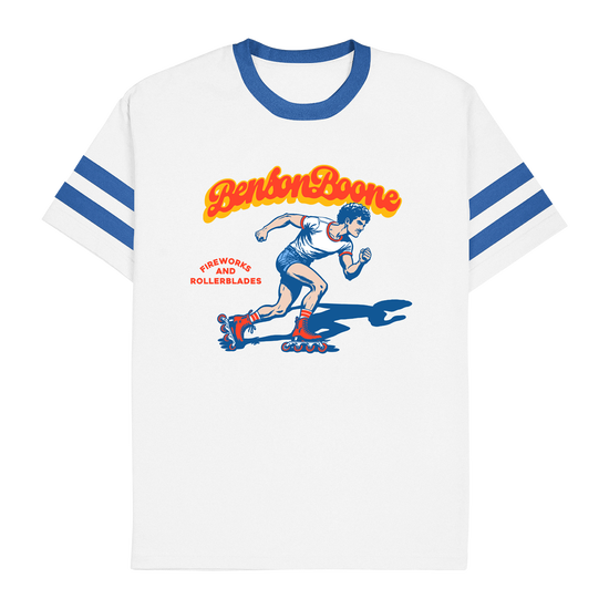 Rollerblading Benny Ringer Tee