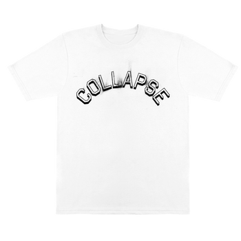 Collapse White T-Shirt