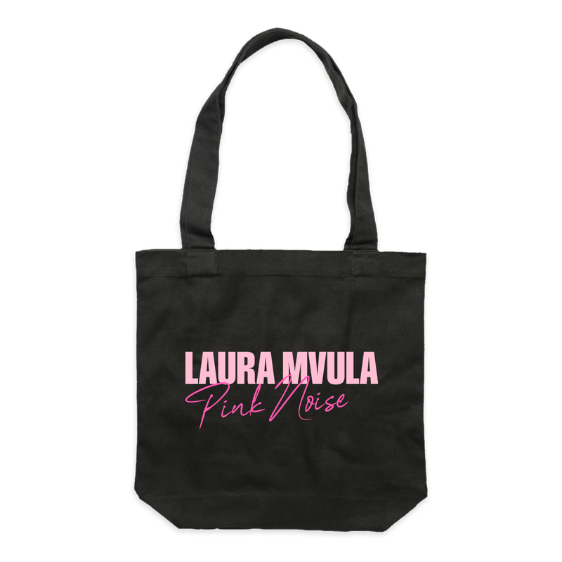 Pink Noise Tote Black 