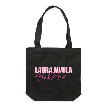Pink Noise Tote Black 