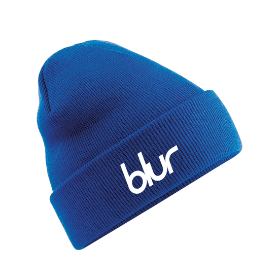 Blur Logo Blue Beanie