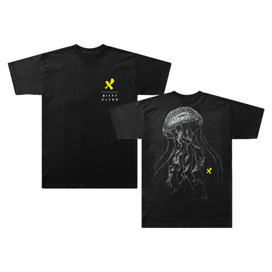 Jellyfish X T-Shirt Black