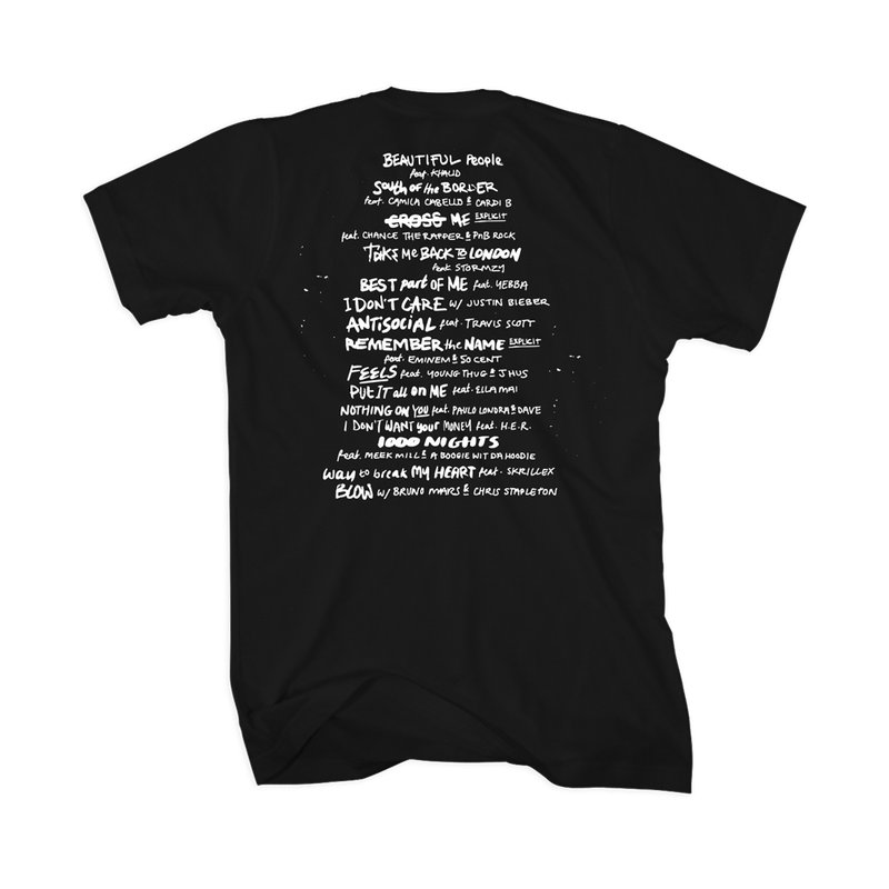 No.6 Collaborations Project Pop-Up London T-Shirt Black