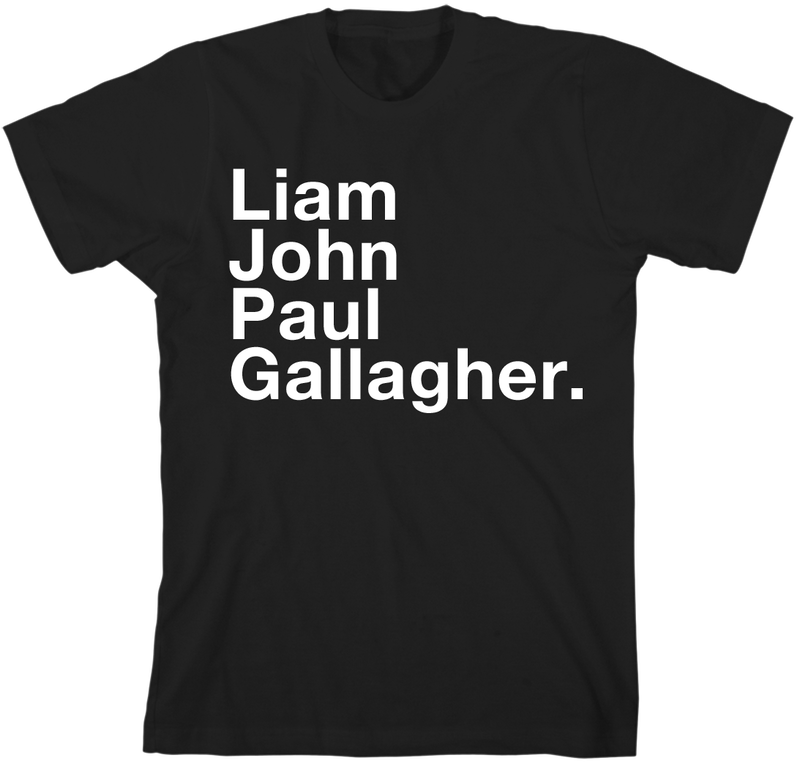 Liam, John, Paul, Gallagher T-Shirt