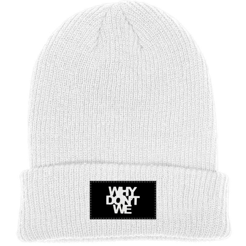 2020 White Logo Beanie