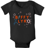 Space Baby Grow Black (3 - 6 months)