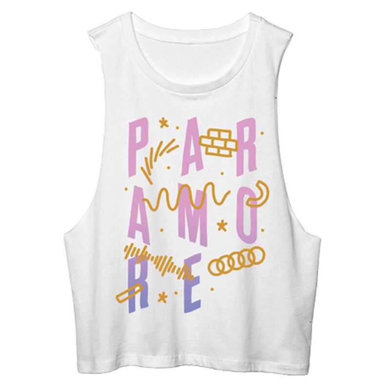 Felt Tip Doodles Juniors Muscle Tank (S)