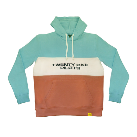 Color Block Hoodie (Blue)