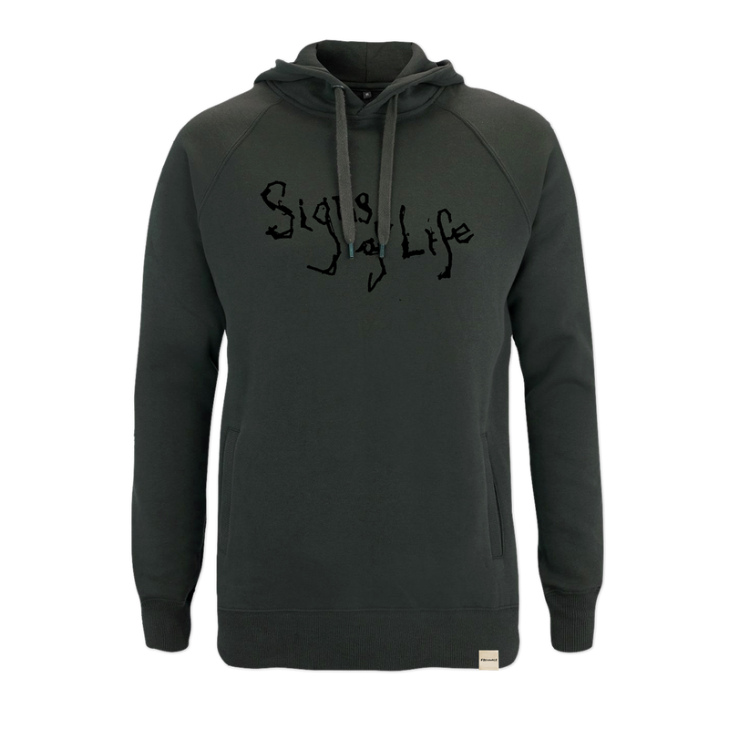 Signs of Life Hoodie Dark Grey