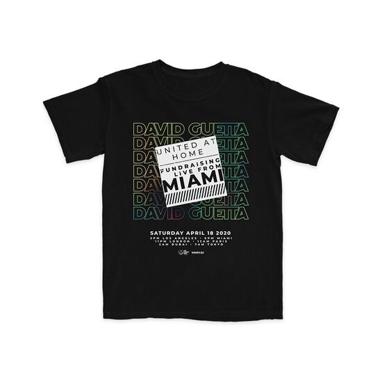 United At Home Miami Black T-Shirt