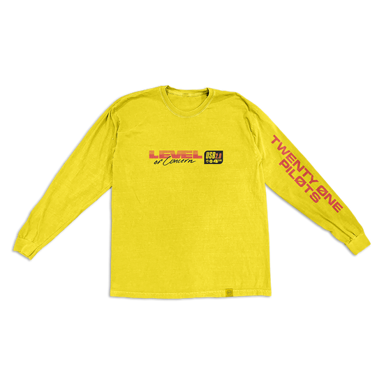 Yellow Tech Long Sleeve T-Shirt