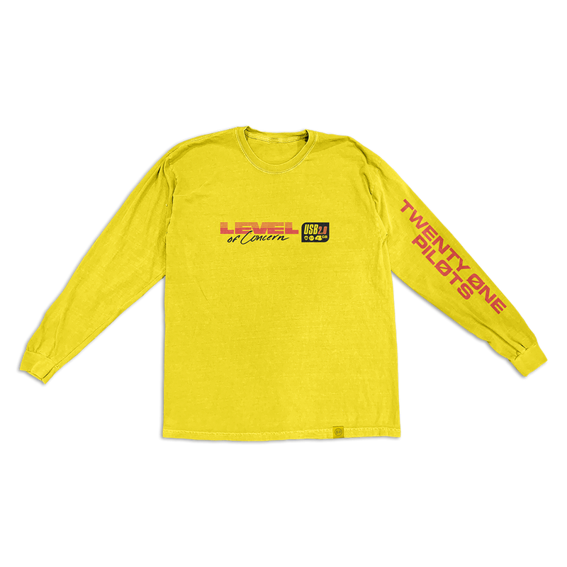 Yellow Tech Long Sleeve T-Shirt