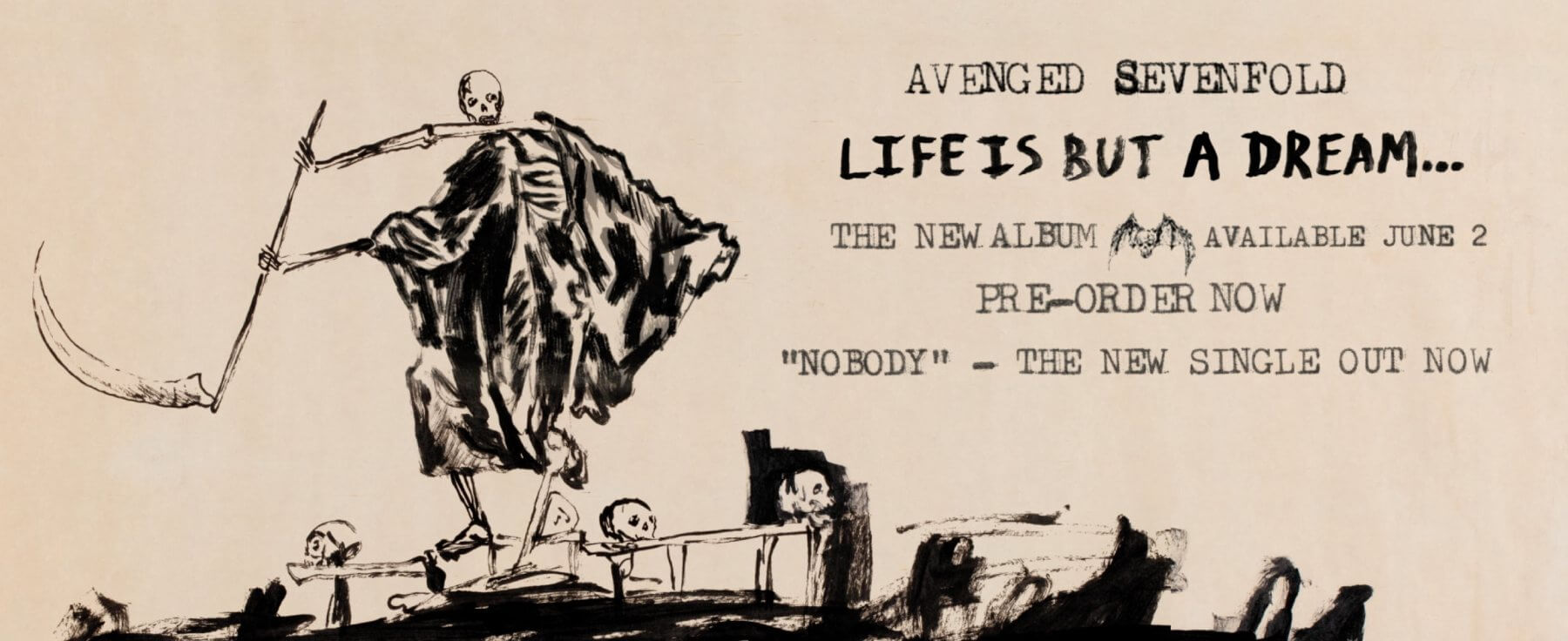 Avenged Sevenfold - Life Is But A Dream Vinyl LP